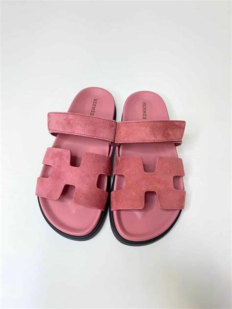 hermès chypre sandals pink